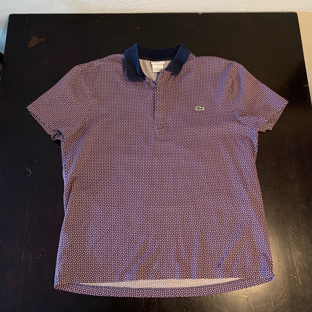 Lacoste shirt European size 6( medium)
